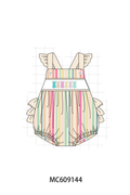 ETA MARCH 2026-po104 Multicolored stripe easter bunny embroidery collection