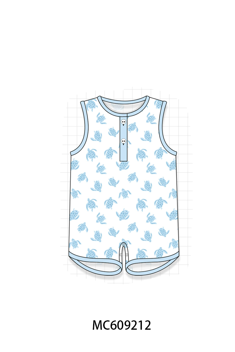ETA MARCH 2026-po104 Blue sea turtle print collection