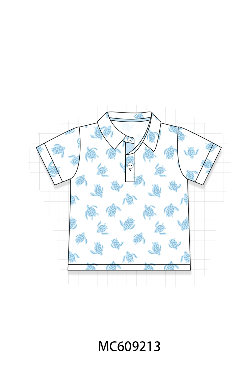 ETA MARCH 2026-po104 Blue sea turtle print collection