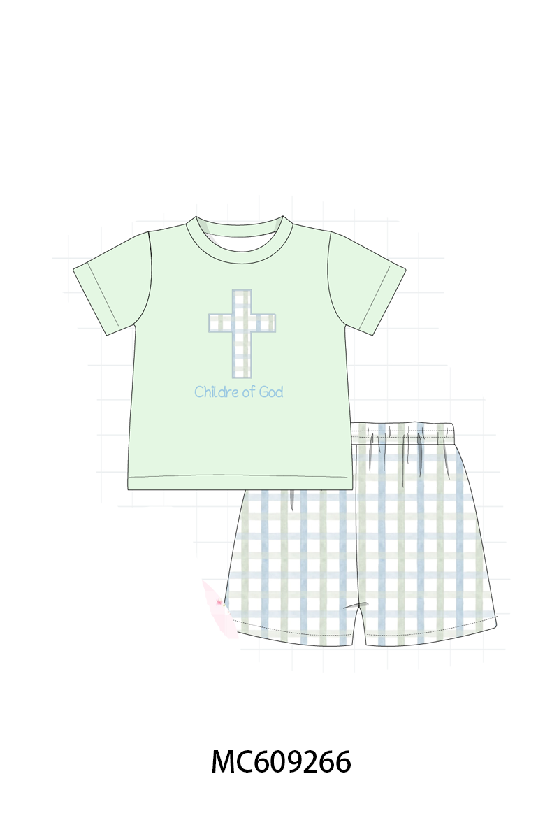 ETA MARCH 2026-po104 Pink child of god embroidery cross floral collection