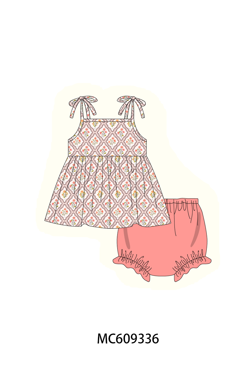 ETA MARCH 2026-po104 Coral floral print collection