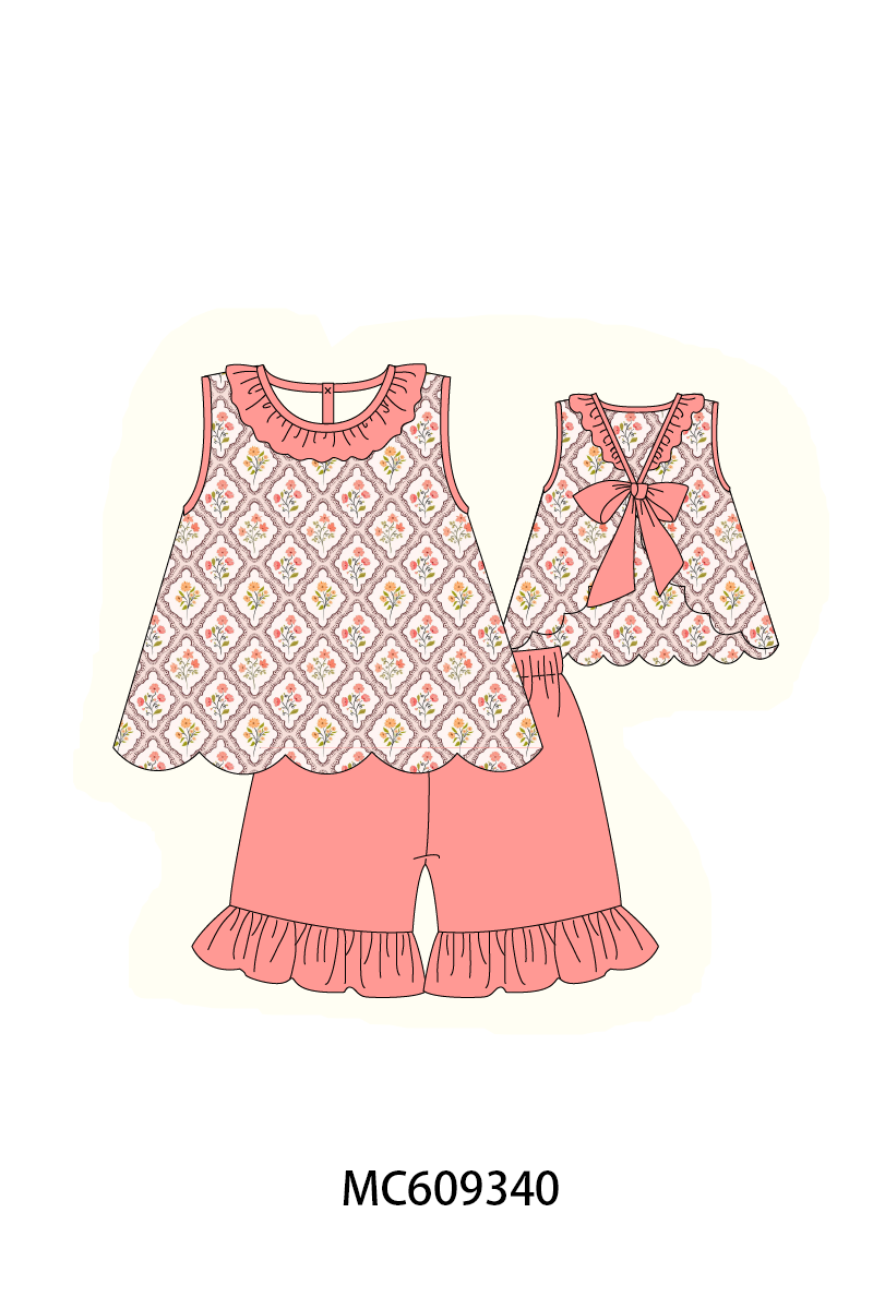 ETA MARCH 2026-po104 Coral floral print collection