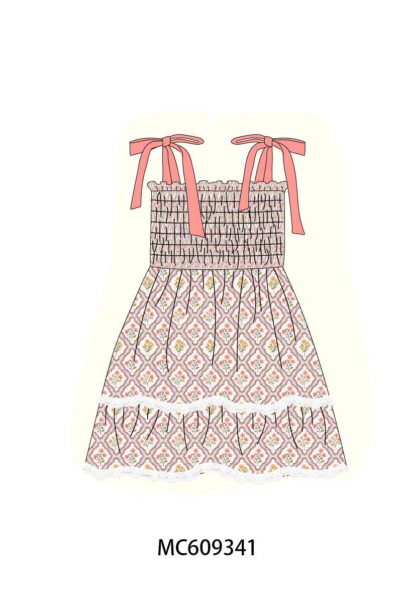 ETA MARCH 2026-po104 Coral floral print collection