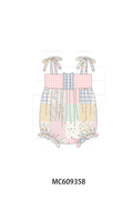 ETA MARCH 2026-po104 Pink floral patchwork ruffle collection 1