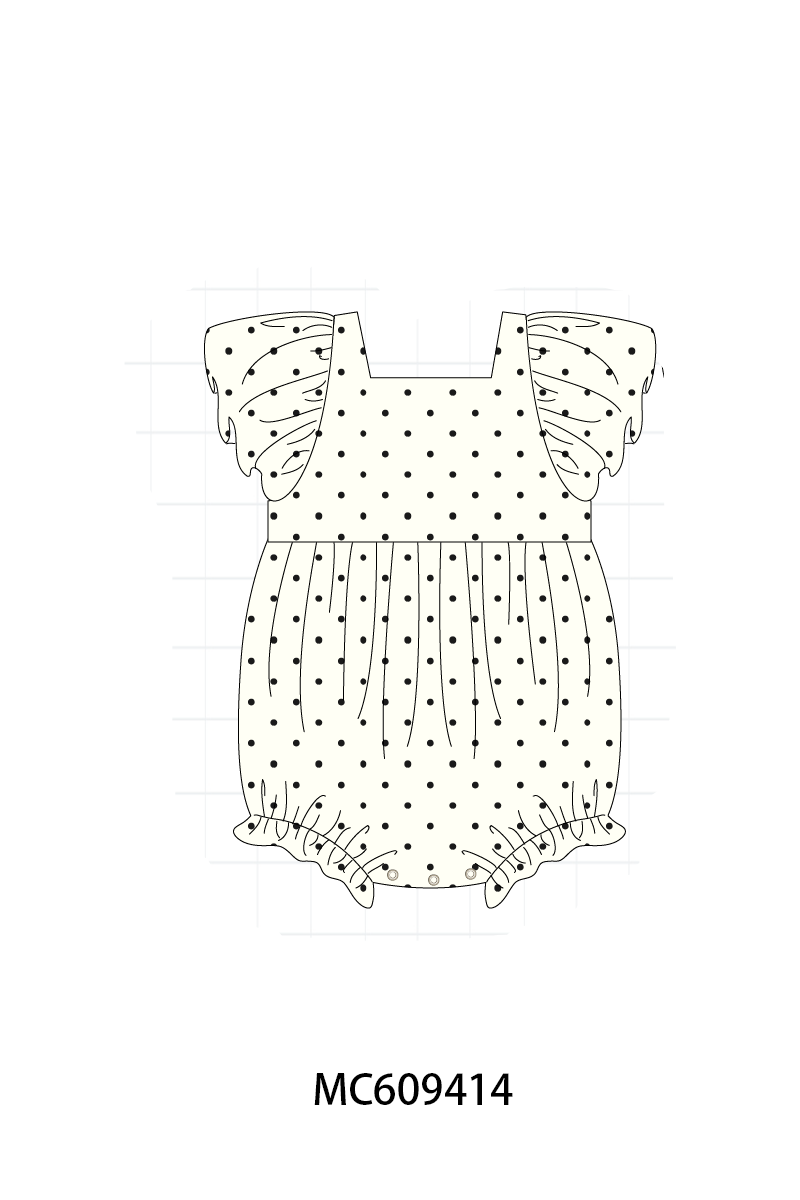 ETA MARCH 2026-po104 Beige dot ruffle collection
