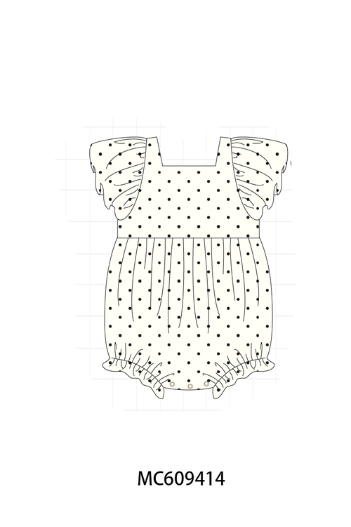 ETA MARCH 2026-po104 Beige dot ruffle collection