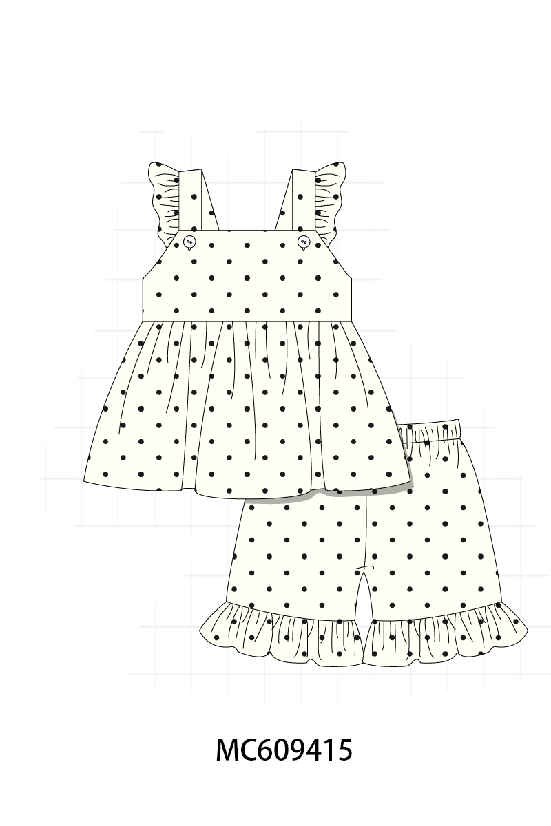 ETA MARCH 2026-po104 Beige dot ruffle collection