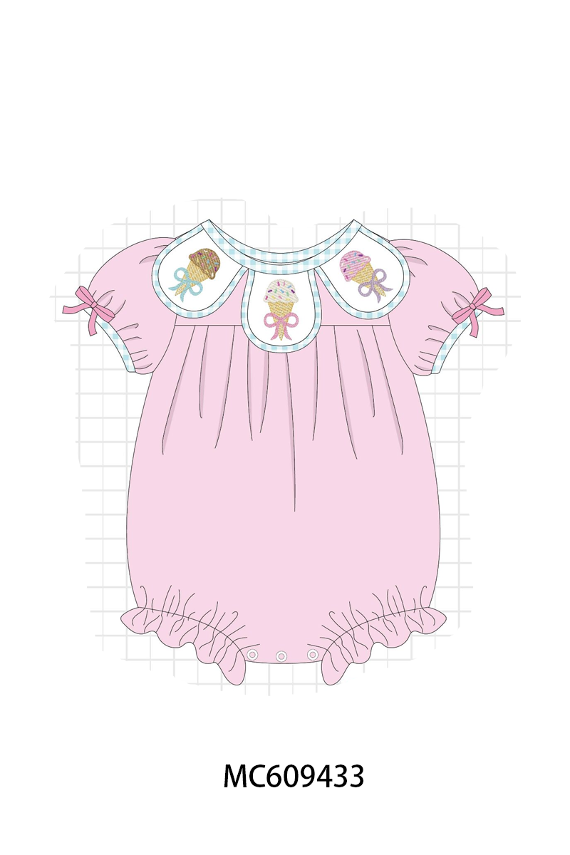 ETA MARCH 2026-po104 Ice cream embroidery collection