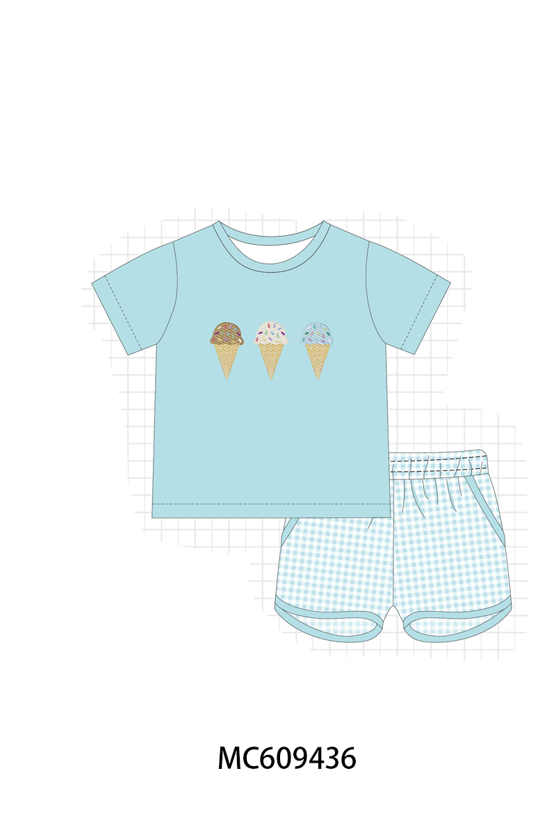 ETA MARCH 2026-po104 Ice cream embroidery collection