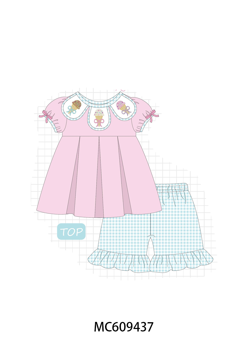 ETA MARCH 2026-po104 Ice cream embroidery collection