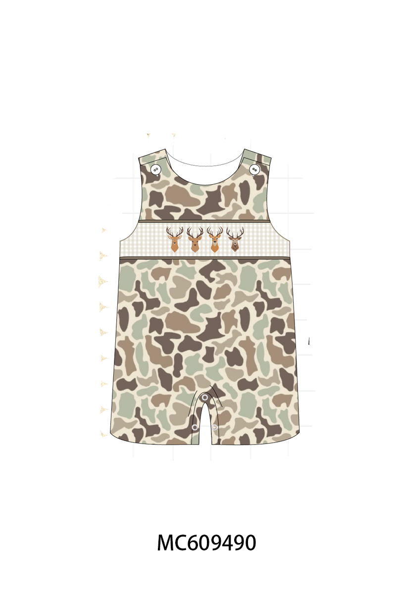 ETA MARCH 2026-po104 Camouflage deer embroidery collection