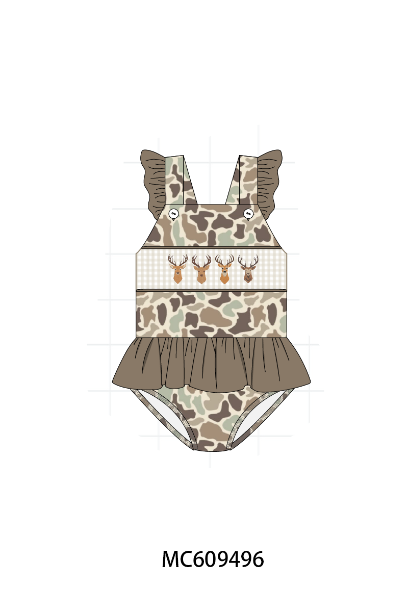 ETA MARCH 2026-po104 Camouflage deer embroidery collection