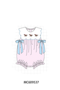 ETA MARCH 2026-po104 Pink horse riding embroidery gingham collection