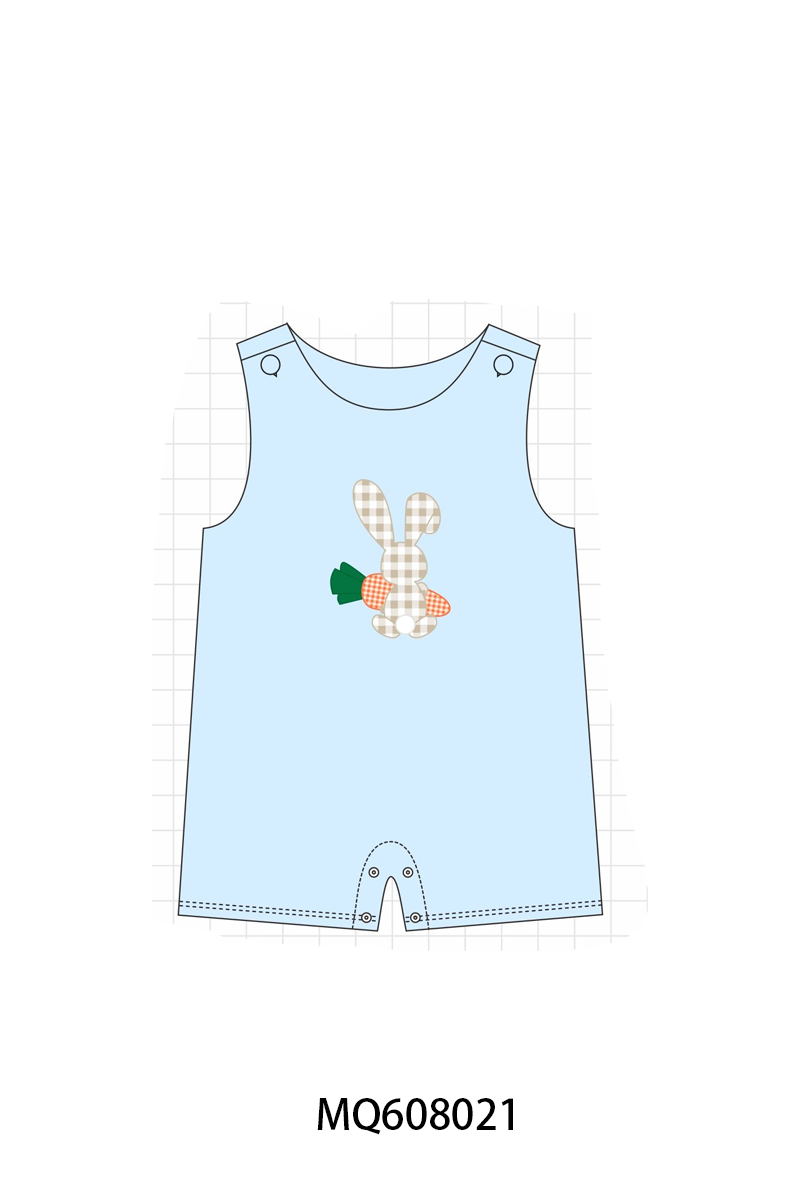 ETA MARCH 2026-po103 Pink&blue easter bunny carrot applique collection