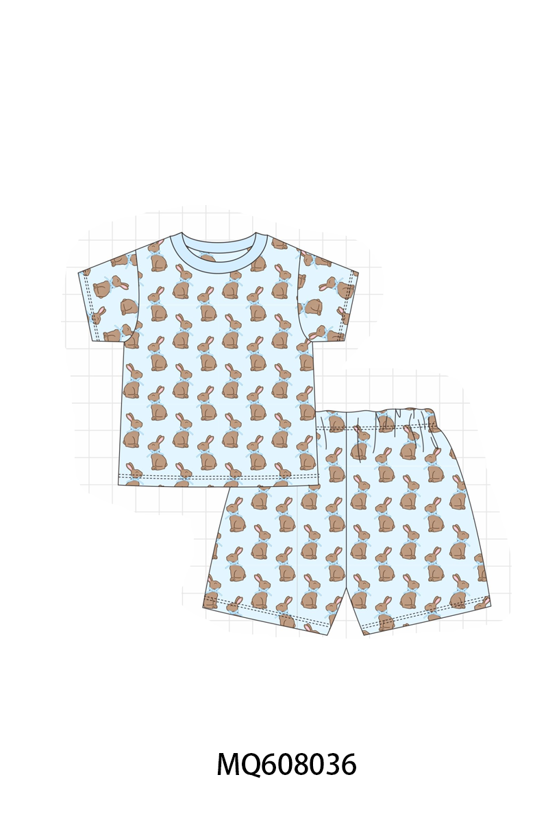ETA MARCH 2026-po103 Pink easter bunny print collection