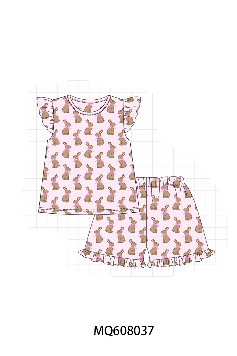 ETA MARCH 2026-po103 Pink easter bunny print collection
