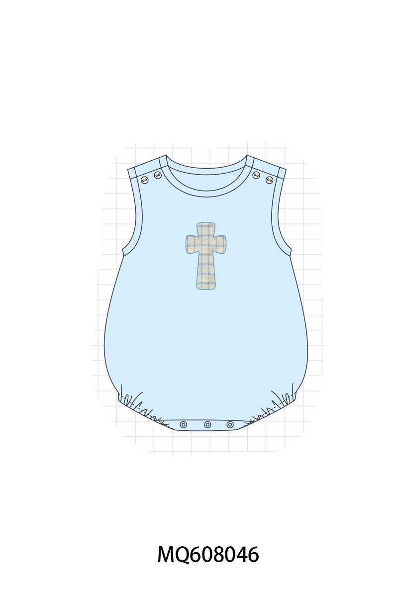 ETA MARCH 2026-po103 Pink&blue easter cross embroidery collection