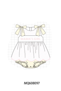 ETA MARCH 2026-po103 Mama's Girl embroidery dot bow collection