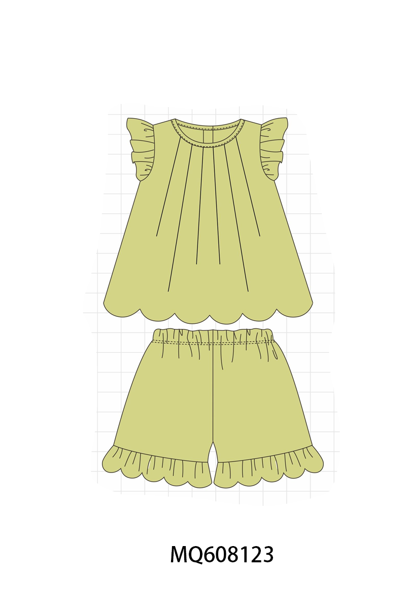 ETA MARCH 2026-po103 Sage ruffle collection