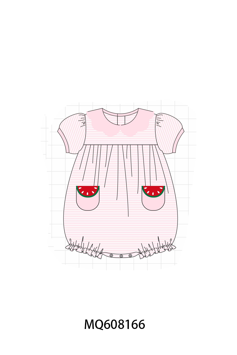 ETA MARCH 2026-po103 Pink watermelon pocket stripe collection