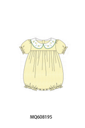 ETA MARCH 2026-po103 Yellow lemon embroidery collection