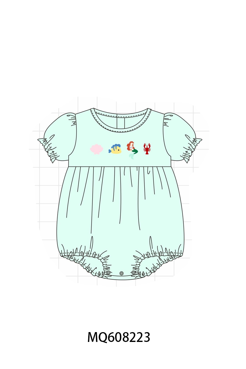 ETA MARCH 2026-po103 Mint mermaid lobster embroidery collection