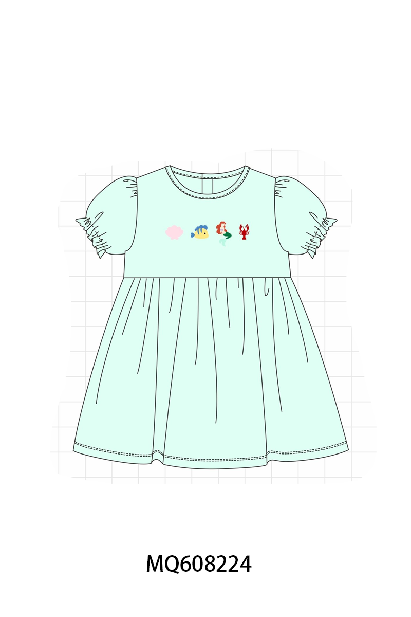 ETA MARCH 2026-po103 Mint mermaid lobster embroidery collection