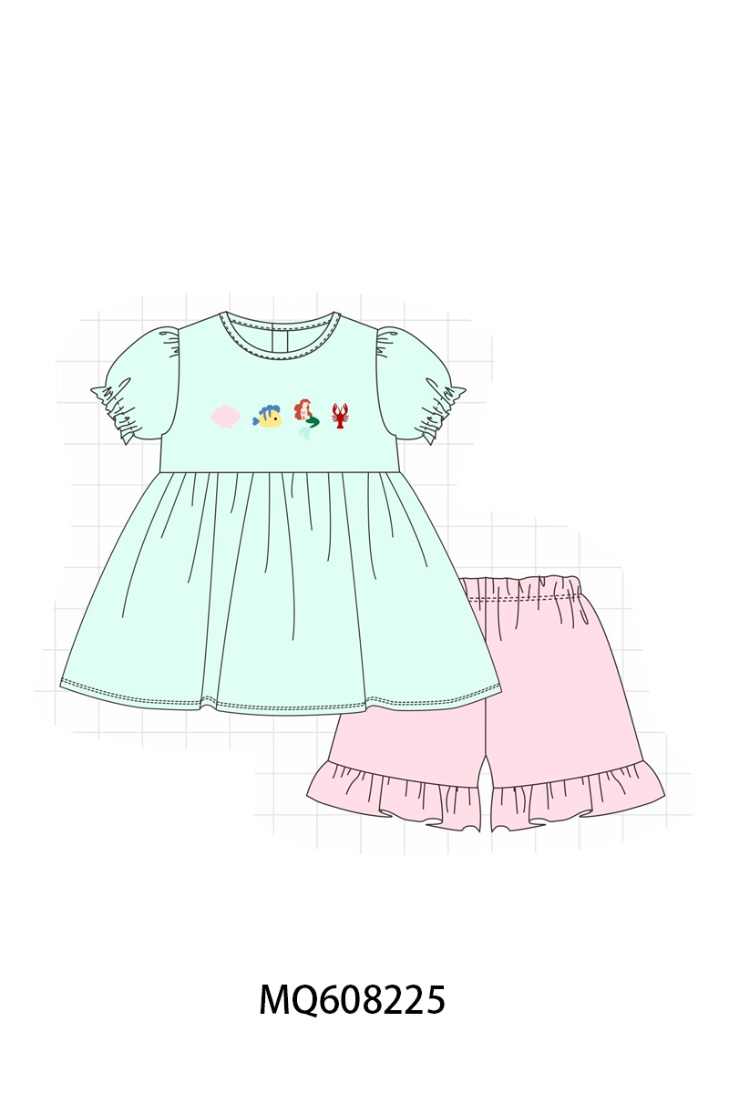 ETA MARCH 2026-po103 Mint mermaid lobster embroidery collection