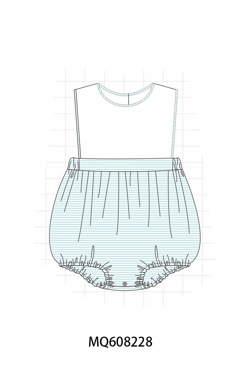 ETA MARCH 2026-po103 Blue stripe bow collection