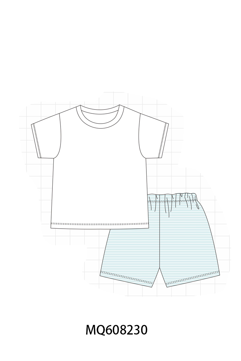 ETA MARCH 2026-po103 Blue stripe bow collection