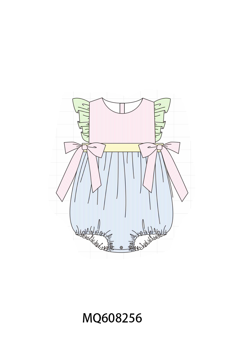 ETA MARCH 2026-po103 Colorblock seersucker stripe collection