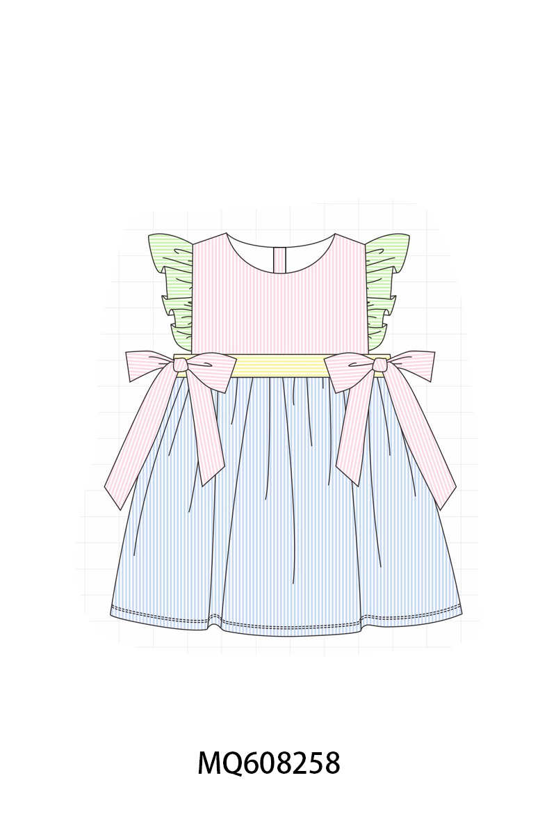 ETA MARCH 2026-po103 Colorblock seersucker stripe collection