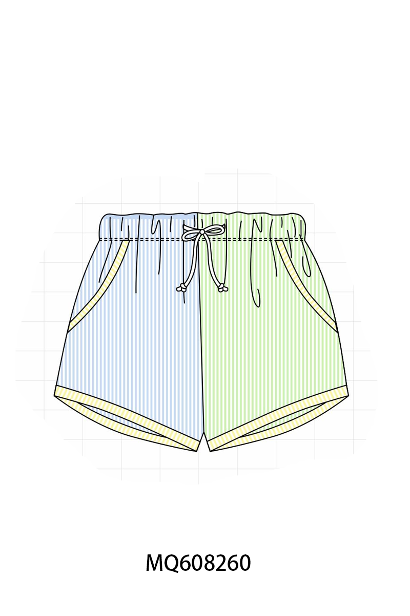ETA MARCH 2026-po103 Colorblock seersucker stripe collection