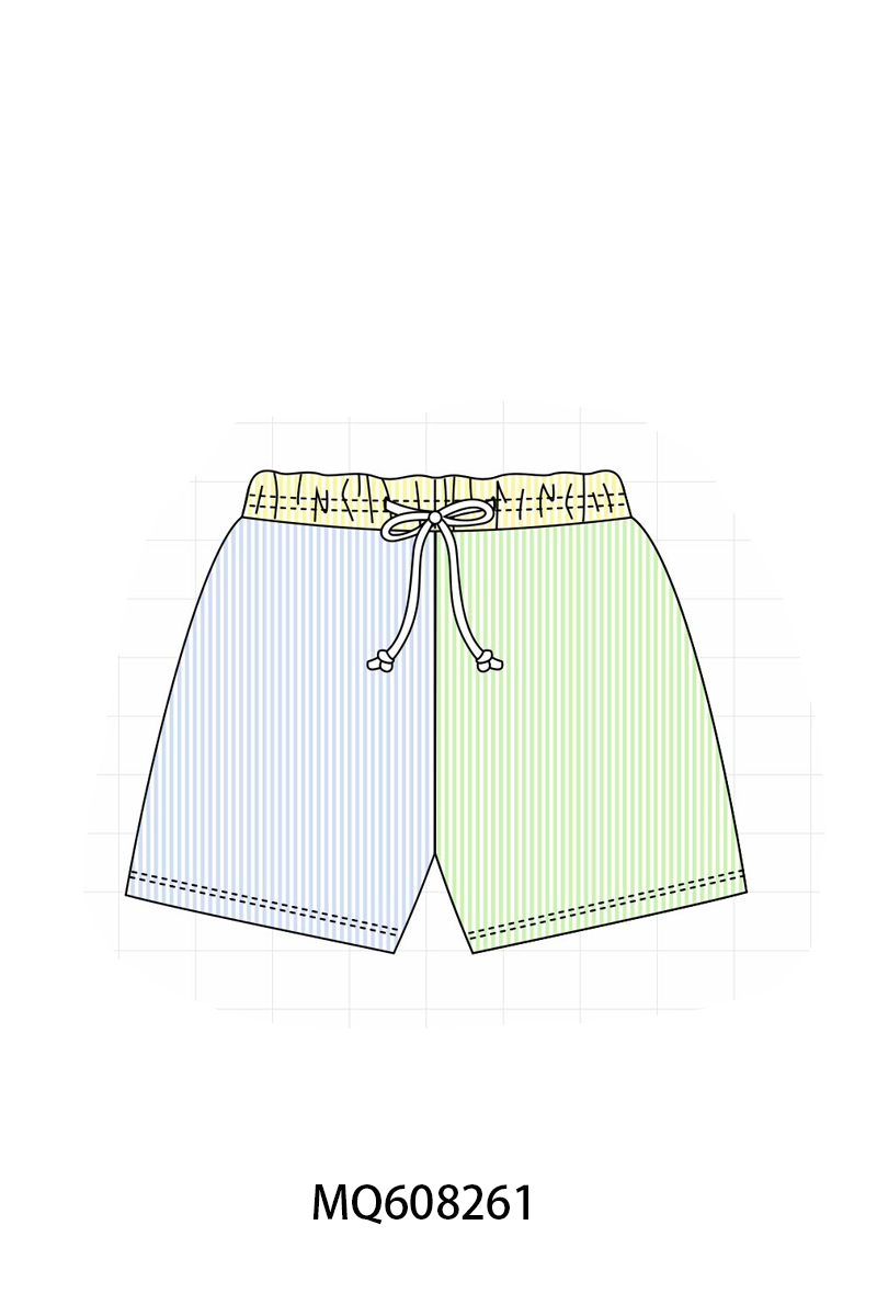 ETA MARCH 2026-po103 Colorblock seersucker stripe collection