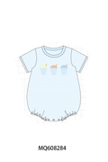 ETA MARCH 2026-po103 Blue&pink ice cream embroidery stripe collection