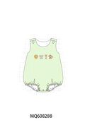 ETA MARCH 2026-po103 Green zoo animal embroidery seersucker collection