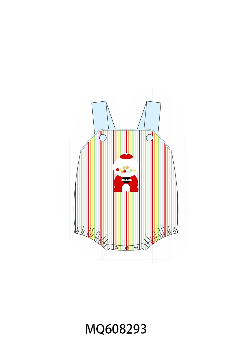 ETA MARCH 2026-po103 Blue gumball machine applique stripe collection