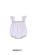 ETA MARCH 2026-po103 Purple stripe ruffle girl collection