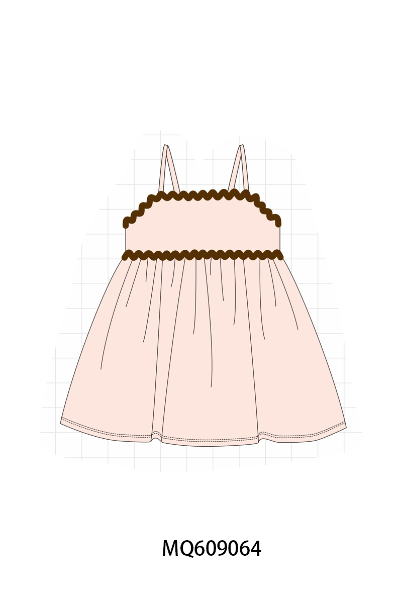 PO106 Pink scalloped strap collection - ETA APRIL
