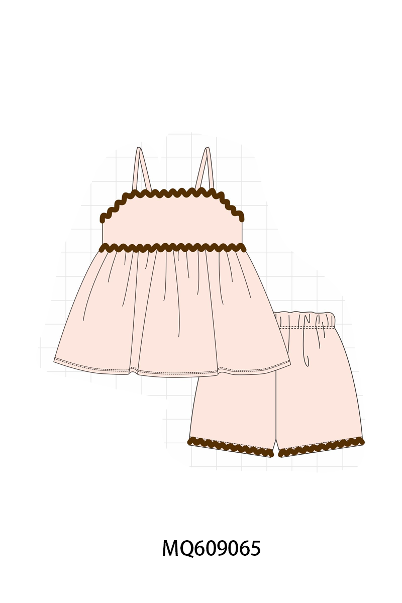 PO106 Pink scalloped strap collection - ETA APRIL