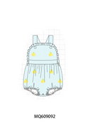 PO106 Blue lemon embroidery seersucker collection - ETA APRIL