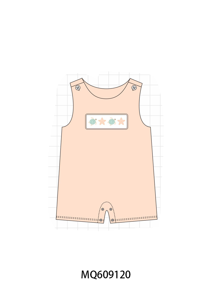 PO106 Coral turtle starfish embroidery collection - ETA APRIL