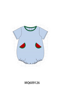 PO106 Pink&blue watermelon applique collection - ETA APRIL