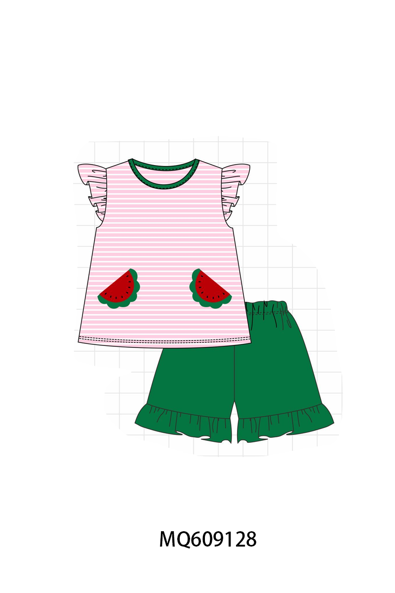 PO106 Pink&blue watermelon applique collection - ETA APRIL