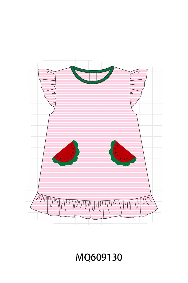 PO106 Pink&blue watermelon applique collection - ETA APRIL