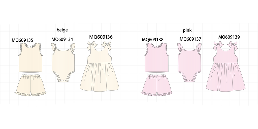 PO106 Multicolored ribbon ruffle collection 1 - ETA APRIL