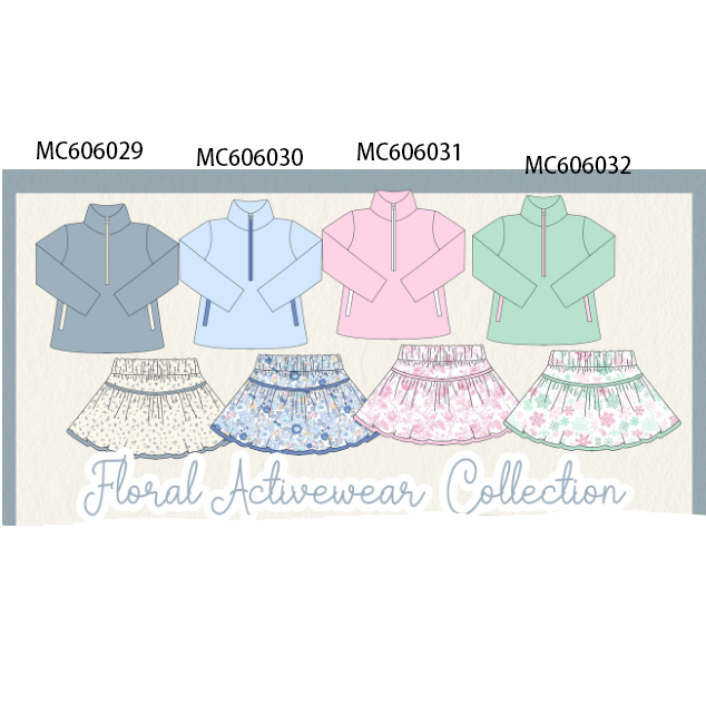PO95 Multicolored floral print active collection 1 - ETA early December to LC