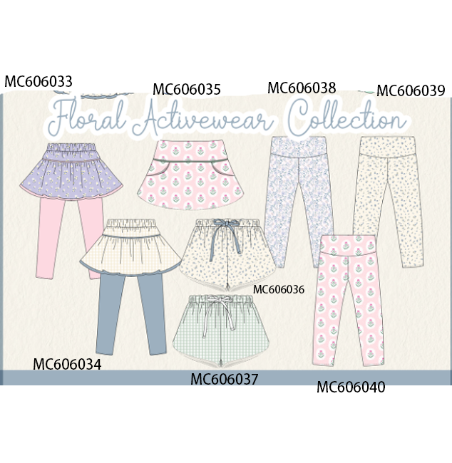 PO95 Multicolored floral print active collection 2- ETA early December to LC