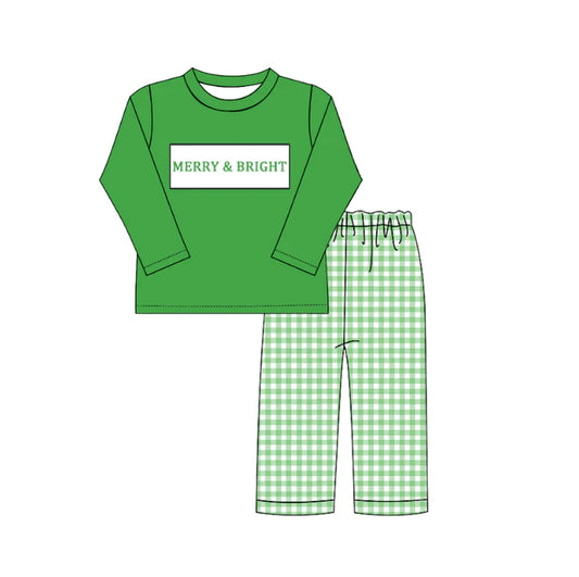 Holly Jolly / Merry & Bright Machine Smock - ETA Early October (Copy)
