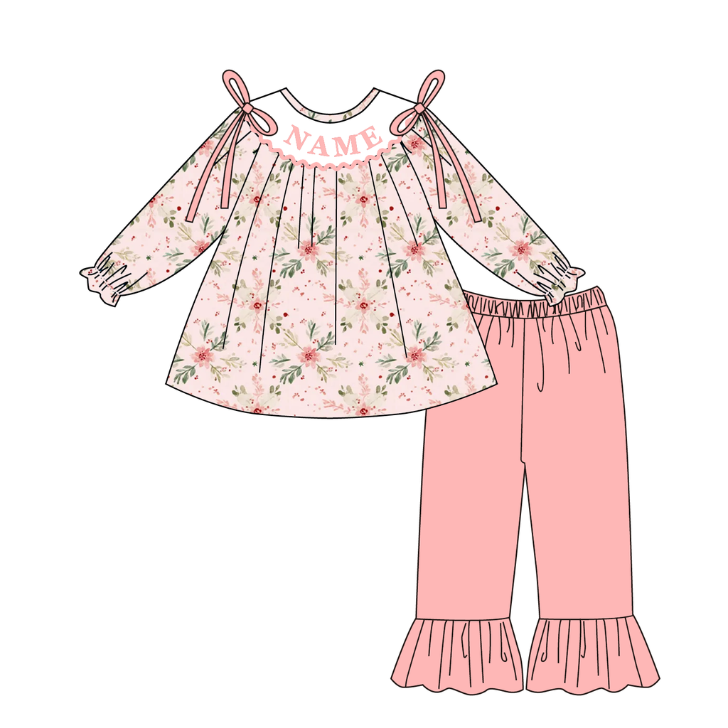 Holiday Blooms Machine Smock - ETA NOVEMBER